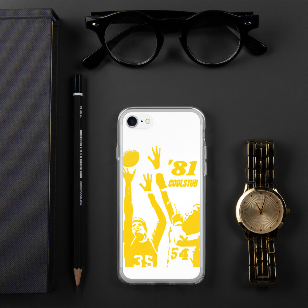 '81 Hoop Vibes iPhone Case