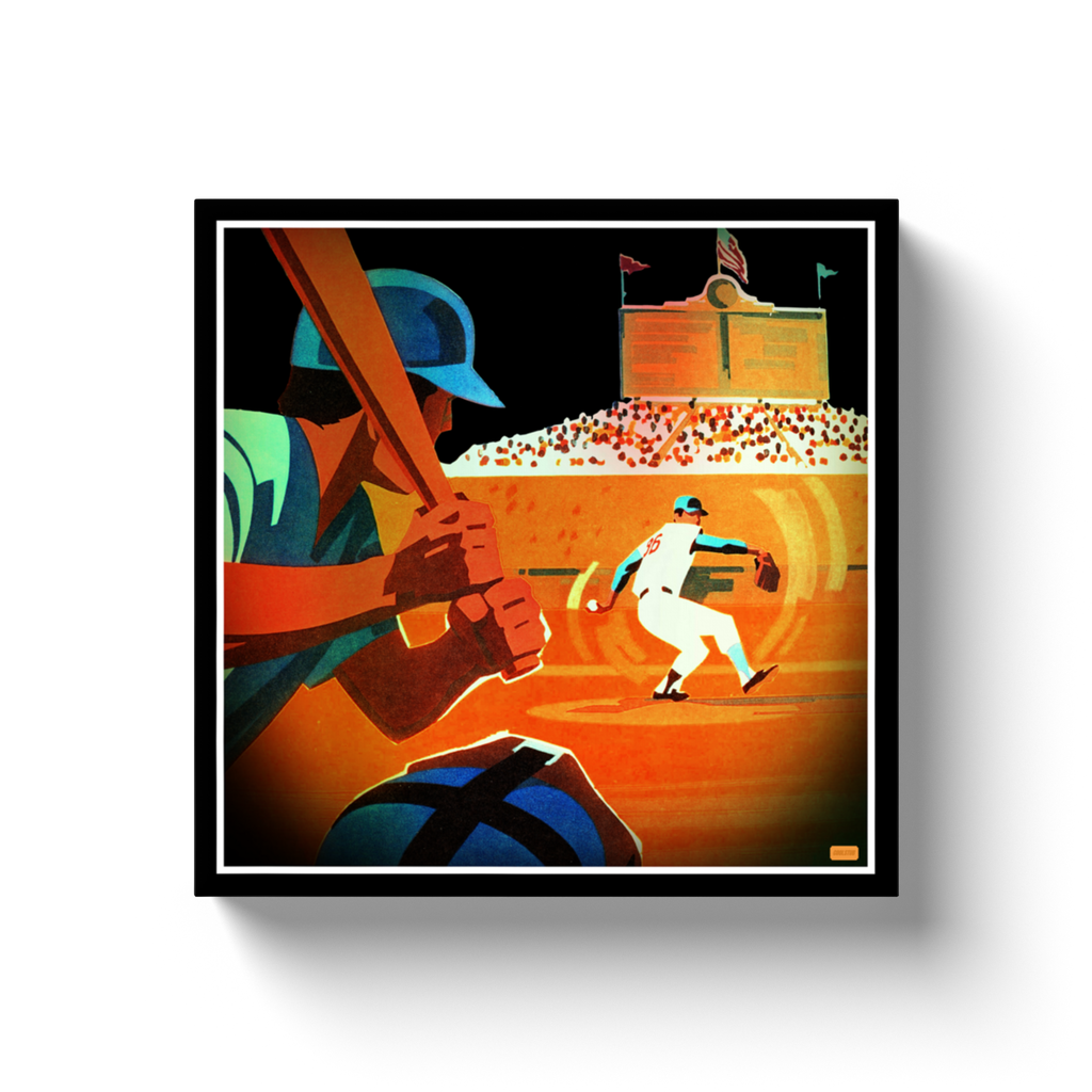 '71 Night Pitch Canvas Wrap