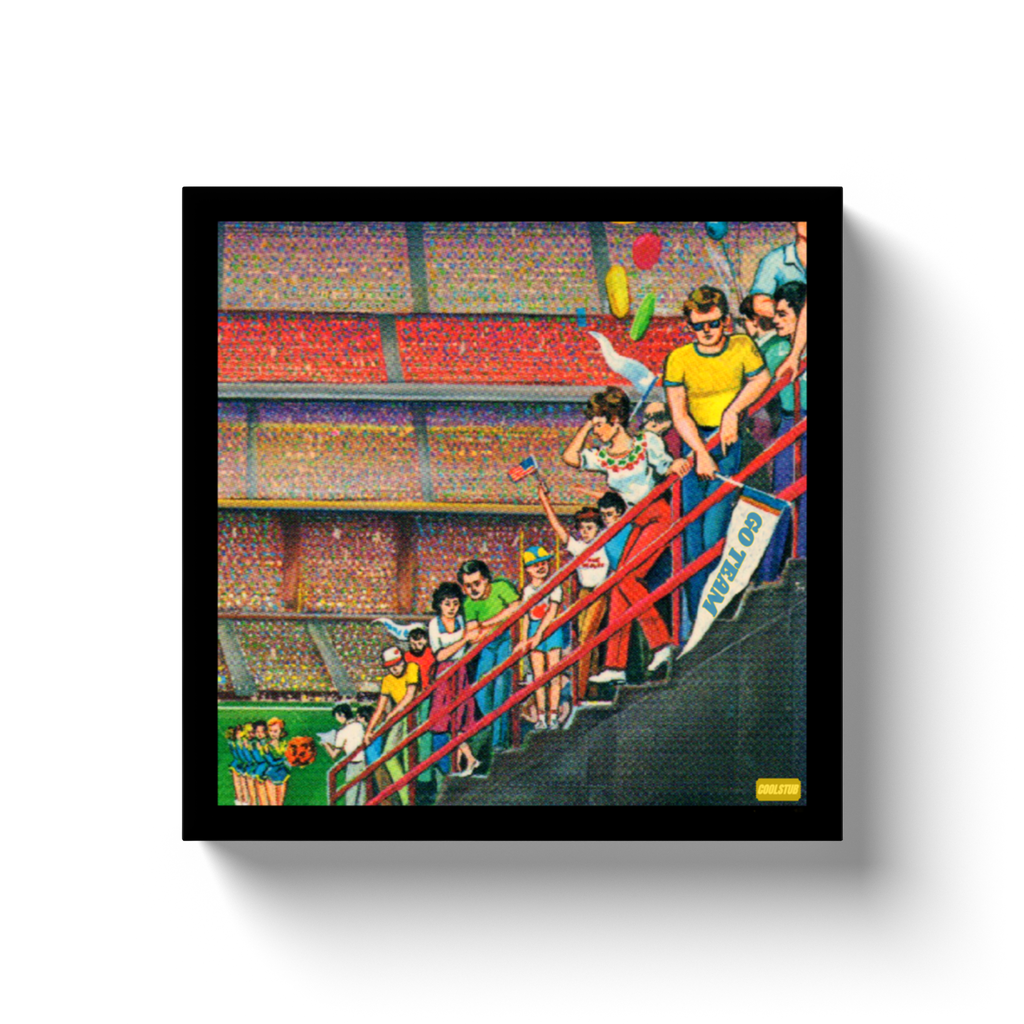1984 Fans Canvas Wrap