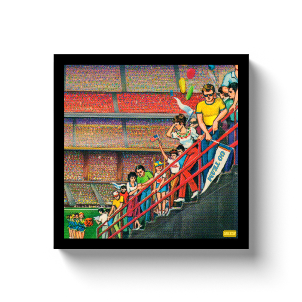 1984 Fans Canvas Wrap