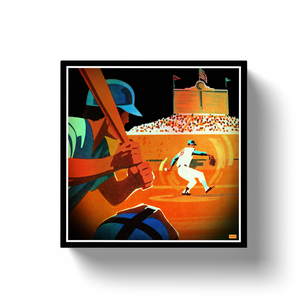 '71 Night Pitch Canvas Wrap