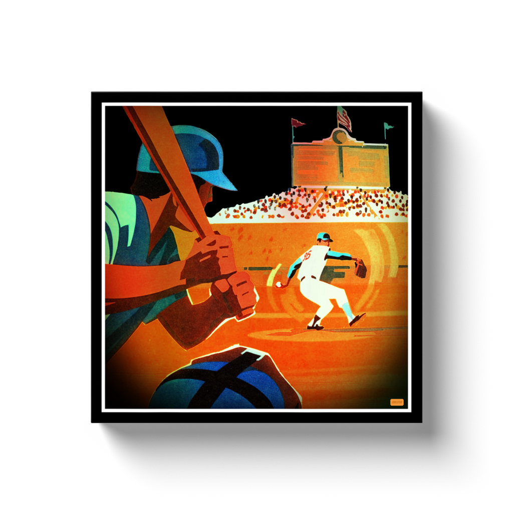 '71 Night Pitch Canvas Wrap