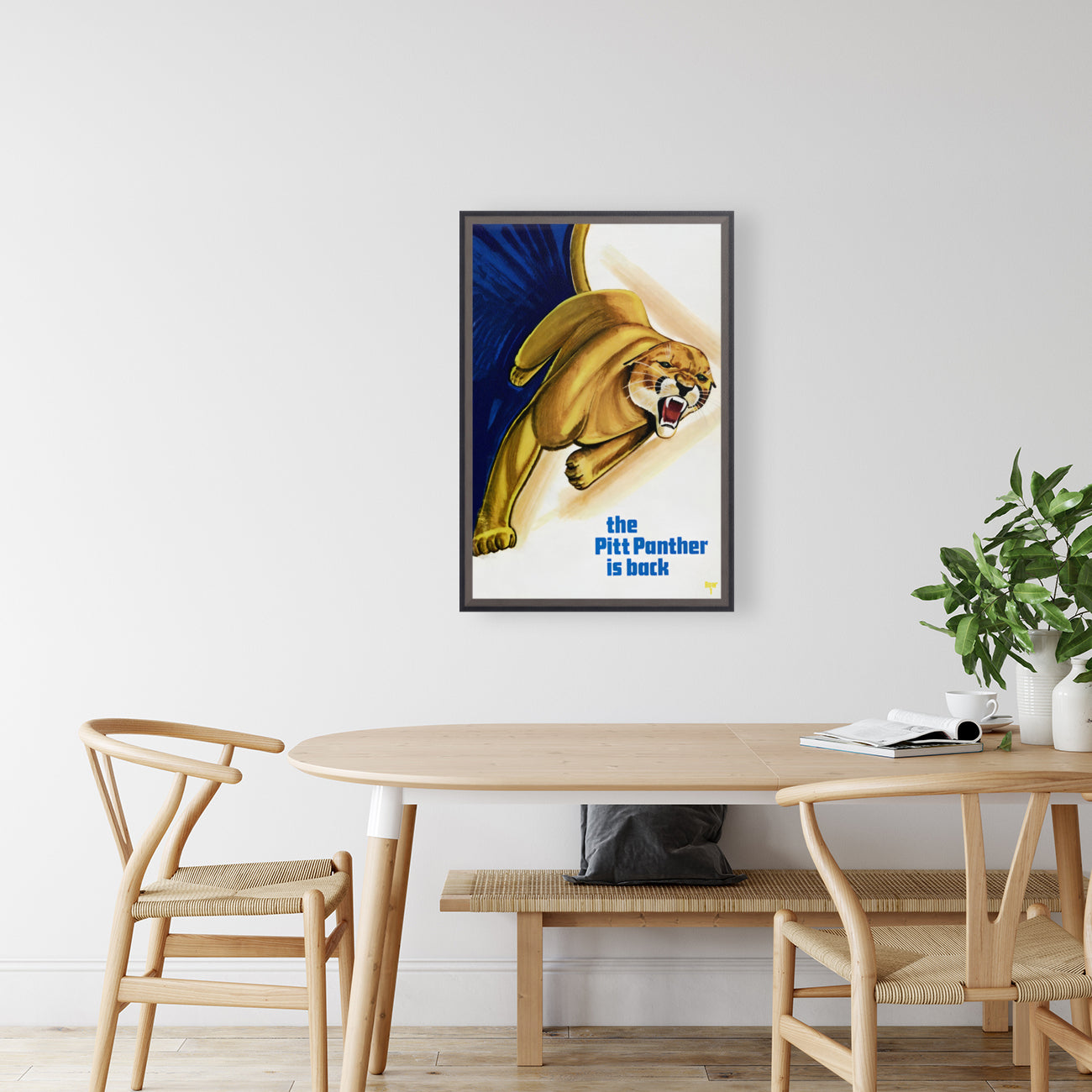 Vintage College Art from Row One Brand Giclée Stretched Canvas Print