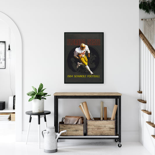 1984 Florida State Seminoles Football Art from Row One Brand