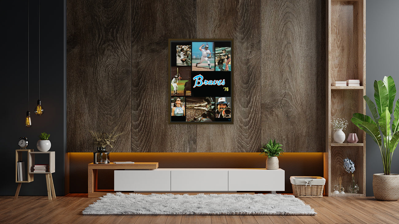 1976 Atlanta Braves Remix Art