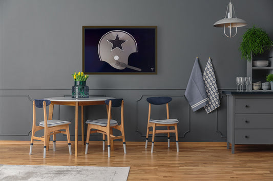 Row One Brand Vintage Dallas Cowboys Throwback Helmet Art