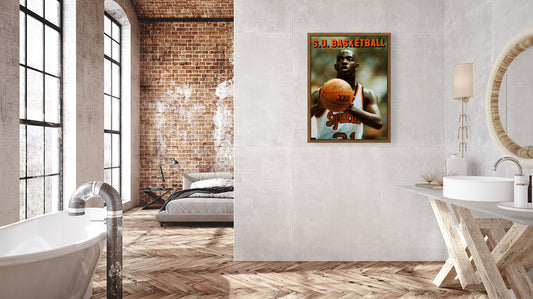 Syracuse Basketball Pearl Washington Art