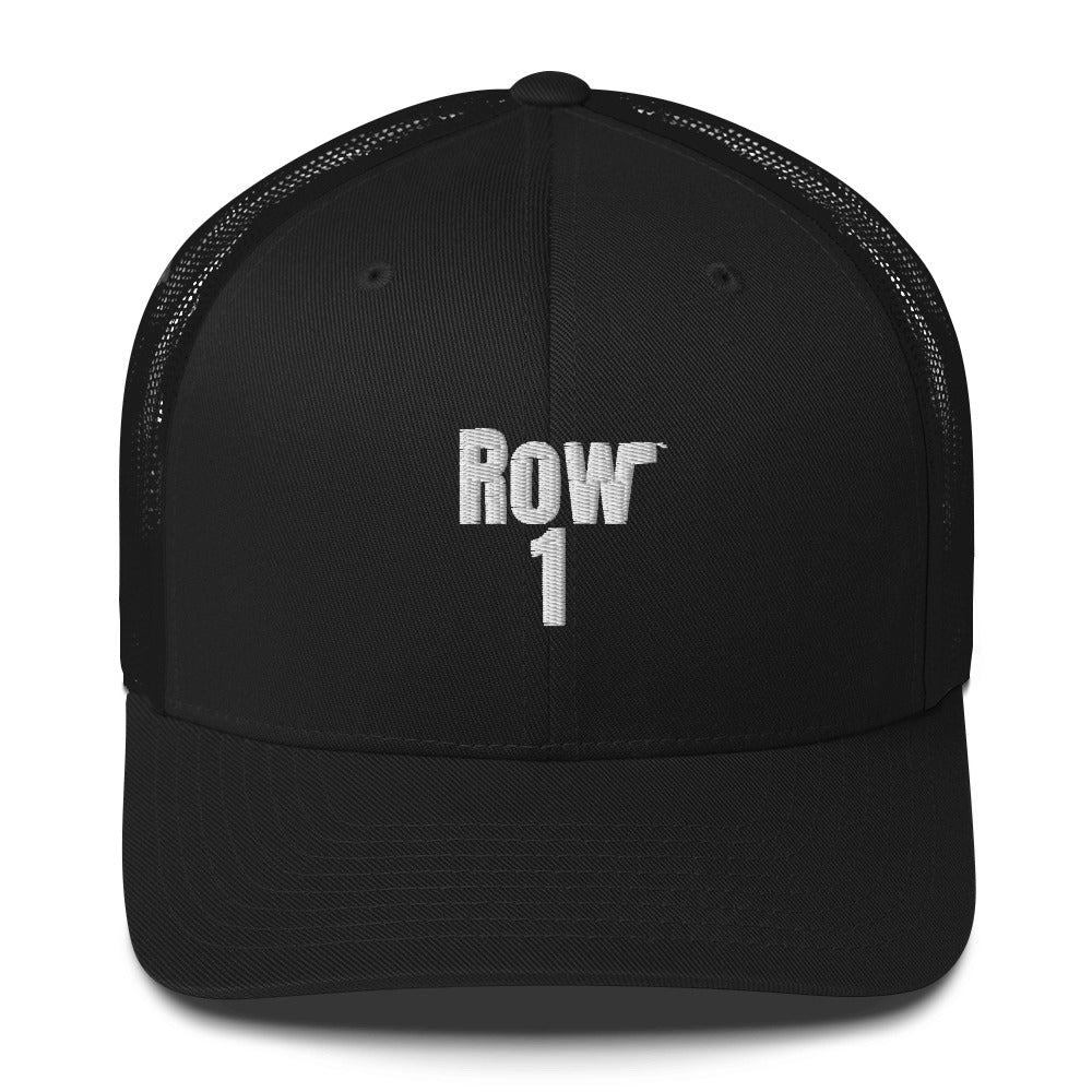 Row 1 Navy Trucker Cap