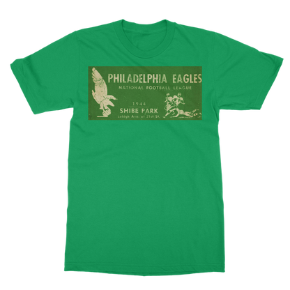 1944 Philadelphia Eagles Ticket Art Classic Adult T-Shirt
