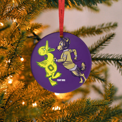 Husky Punch Holiday Ornament