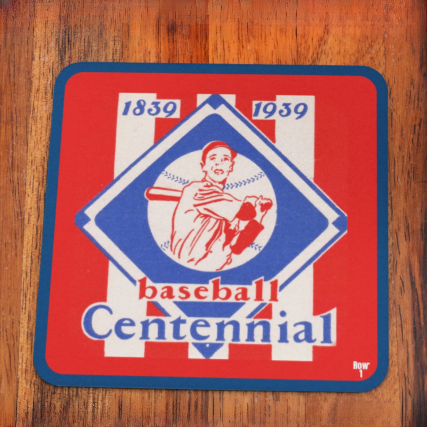 1939 Baseball Centennial Drink Coasters