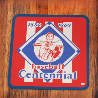 1939 Baseball Centennial Drink Coasters
