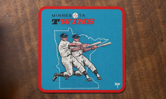 1961 Minnesota Twins Art Drink Coasters