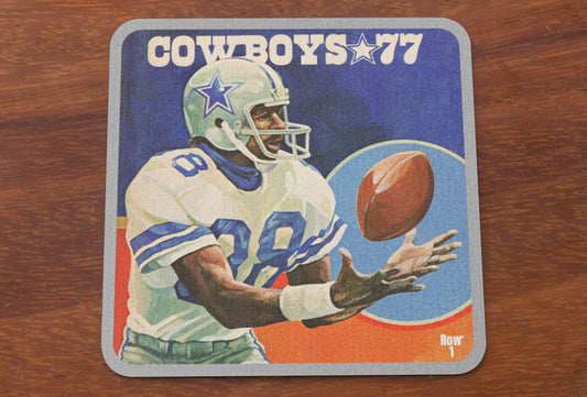 1977 Throwback Dallas Cowboys Art Drink Coasters