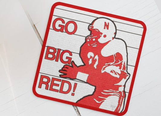 1978 Nebraska Football Ticket Coasters