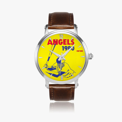 1980 California Angels Art Watch | Row One Brand Historic Baseball Art Watches