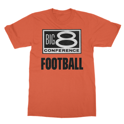 Big 8 Conference Football Classic Adult T-Shirt