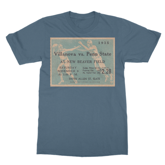 1935 Penn State Football Ticket Classic Adult T-Shirt