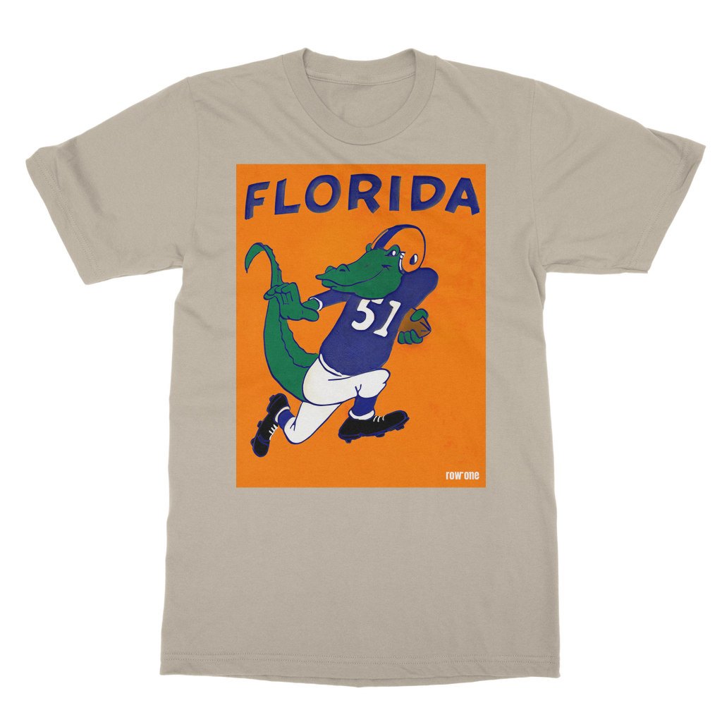 1951 Florida Gator Football Art Classic Adult T-Shirt