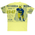 Ticket Stub Tees | Row One Brand Vintage 1947 Michigan Wolverines Football Ticket Stub Print Shirt