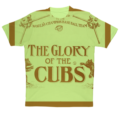 1909 Glory of the Cubs Sublimation Performance Adult T-Shirt