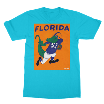 1951 Florida Gator Football Art Classic Adult T-Shirt