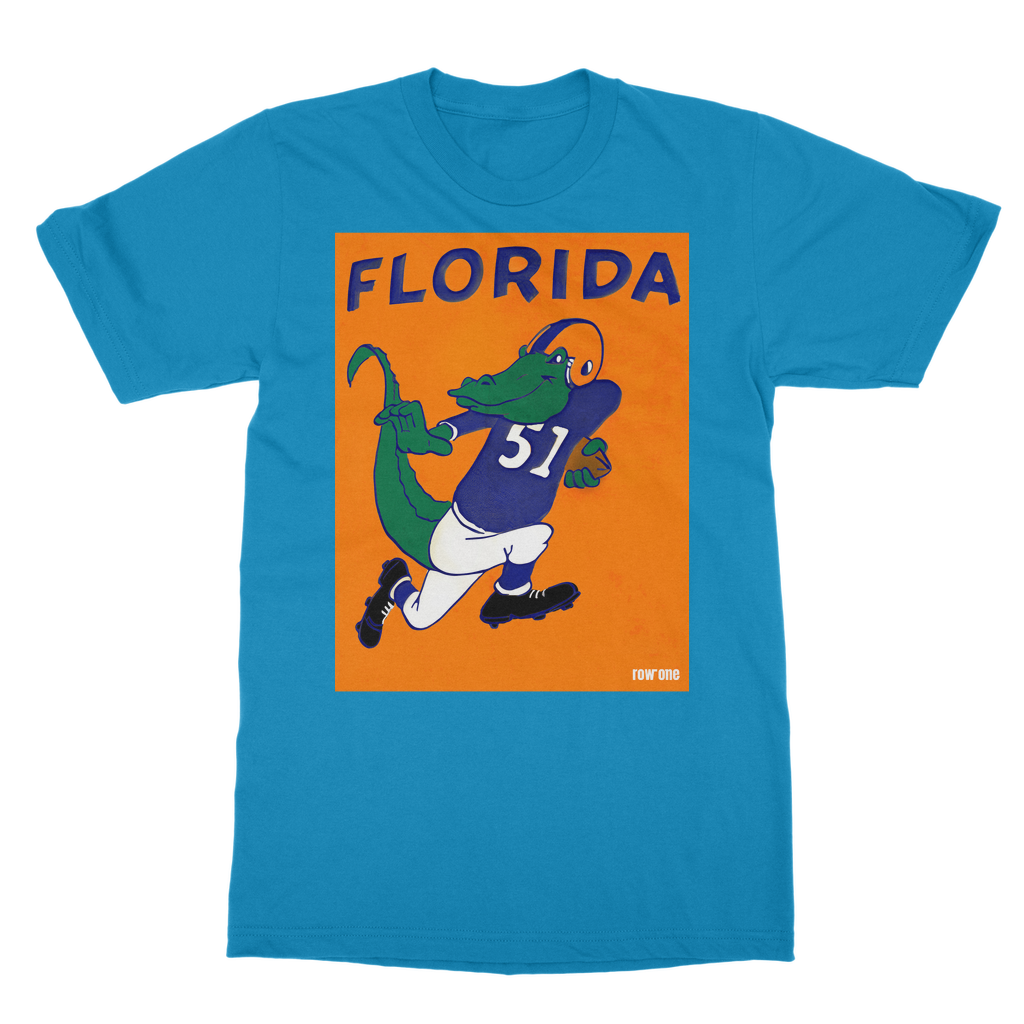 1951 Florida Gator Football Art Classic Adult T-Shirt