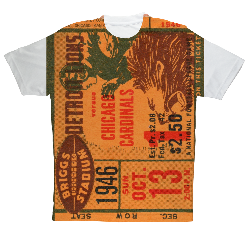 Row One Brand Vintage Ticket Stub Tees | Worldwide Shipping | Historic American Sports Ticket Shirts