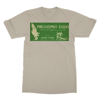 1944 Philadelphia Eagles Ticket Art Classic Adult T-Shirt