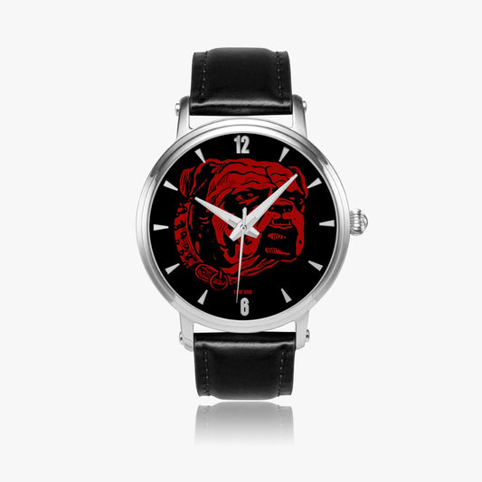 Red and Black Bulldog Art College Watch from Row One Brand
