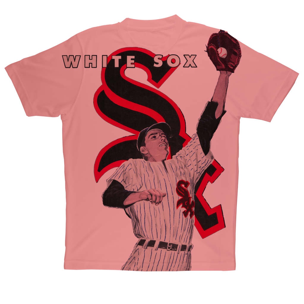 1957 Chicago White Sox Art Sublimation Performance Adult T-Shirt