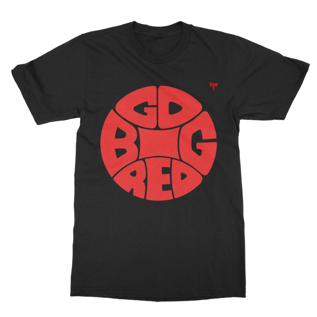 Retro Big Red Basketball Classic Adult T-Shirt