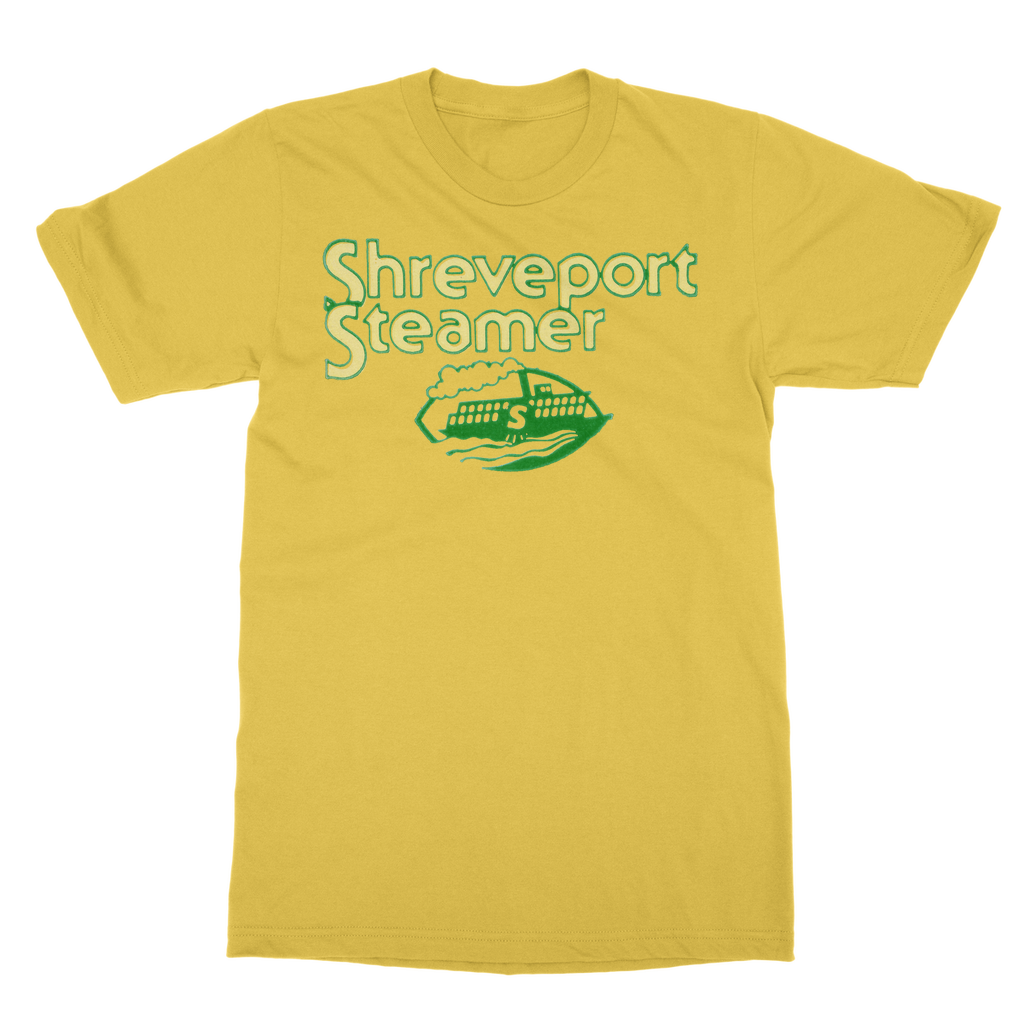 Shreveport Steamer Football Throwback Tee | Row One Brand | 3X, 4X, and 5X Sizes Available