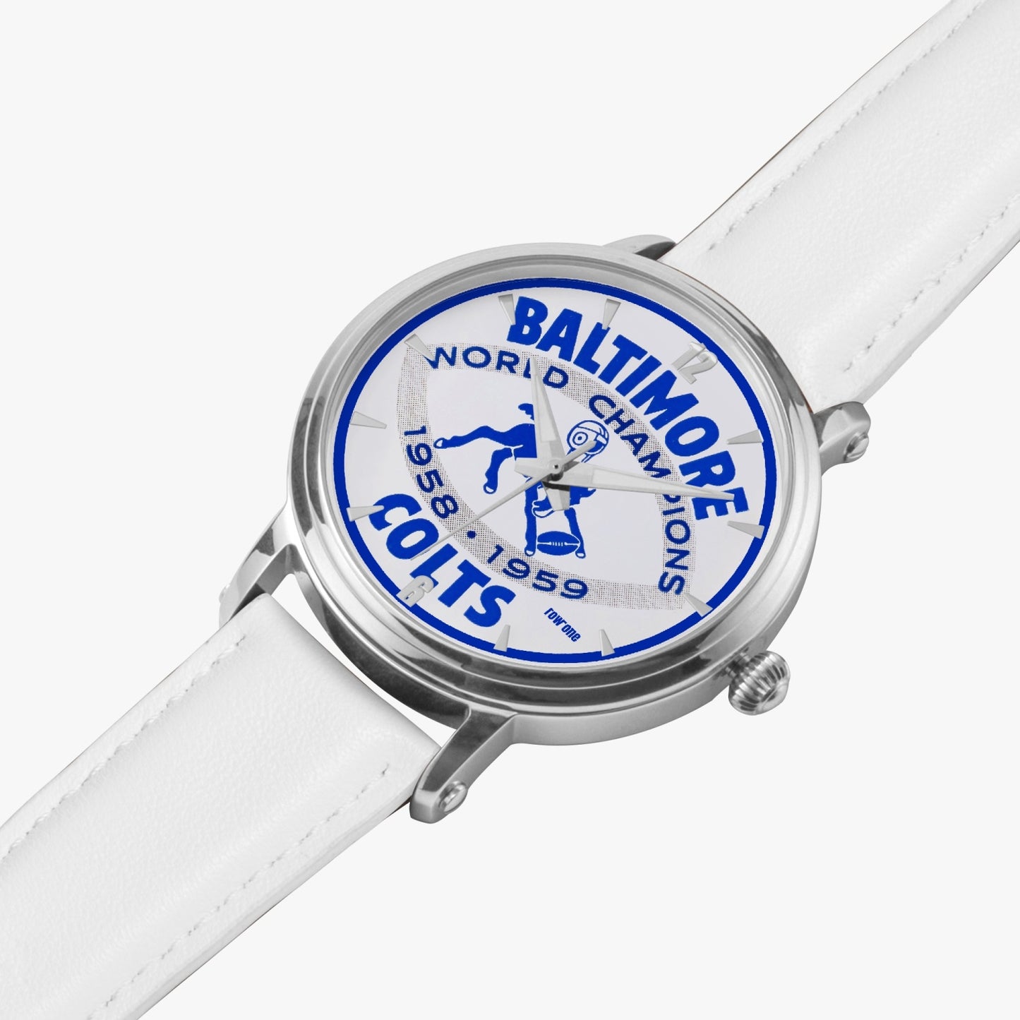 1958 Baltimore Colts Watch with Vintage World Champions Graphics Watch Face | Row One Brand