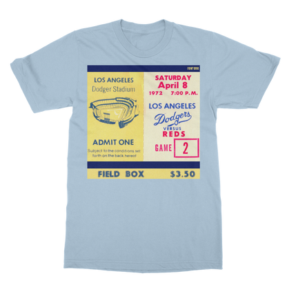 1972 LA Dodgers Ticket Stub Classic Adult T-Shirt