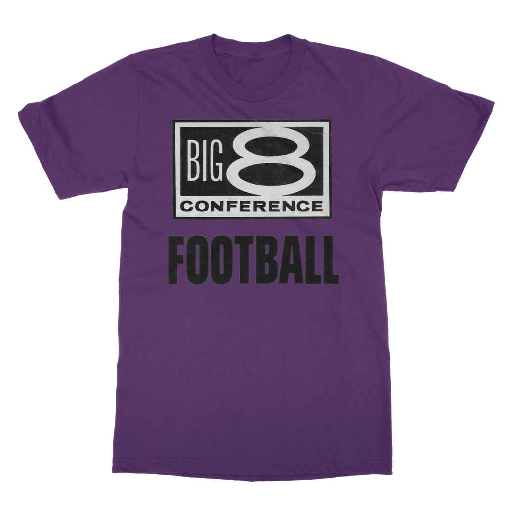 Big 8 Conference Football Classic Adult T-Shirt