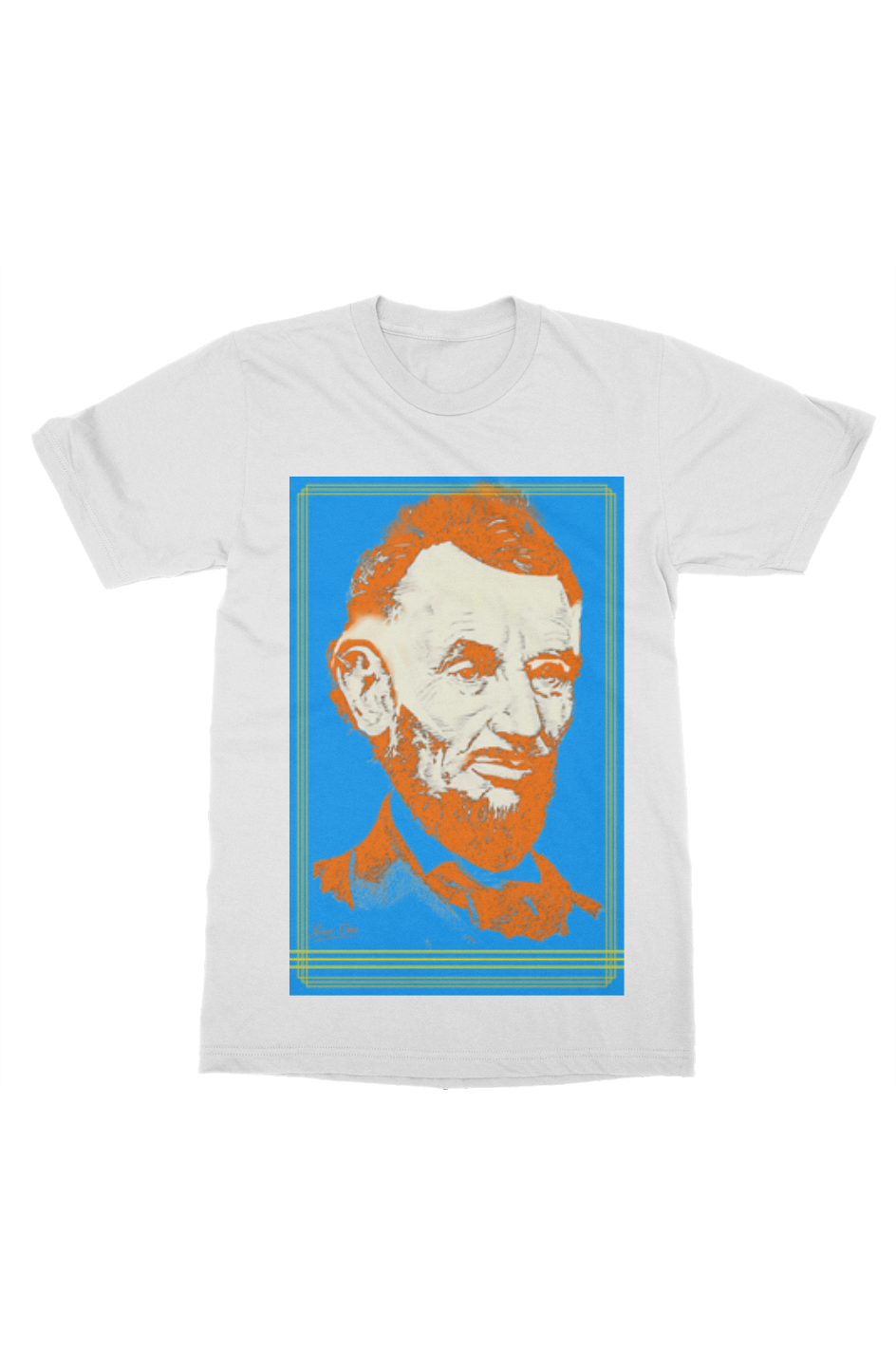 Abe Lincoln Oklahoma City Basketball Fan Tee