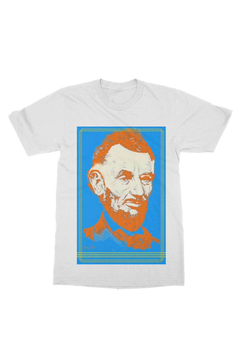 Abe Lincoln Oklahoma City Basketball Fan Tee