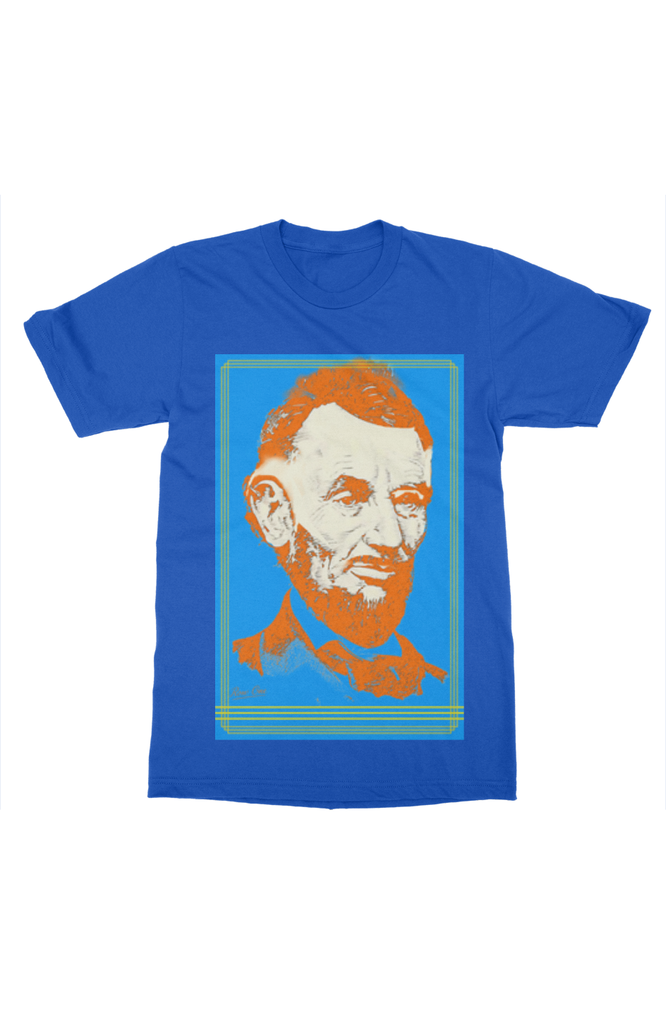 Abe Lincoln Oklahoma City Basketball Fan Tee