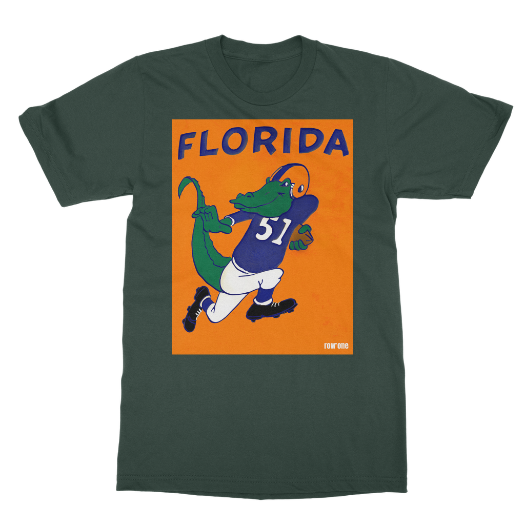 1951 Florida Gator Football Art Classic Adult T-Shirt