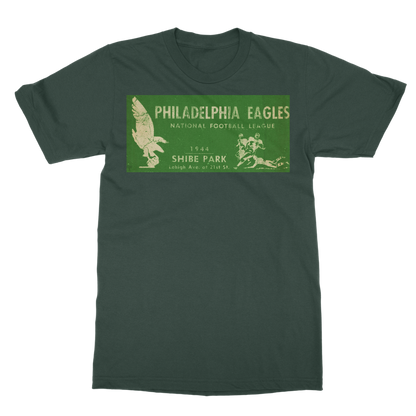 1944 Philadelphia Eagles Ticket Art Classic Adult T-Shirt