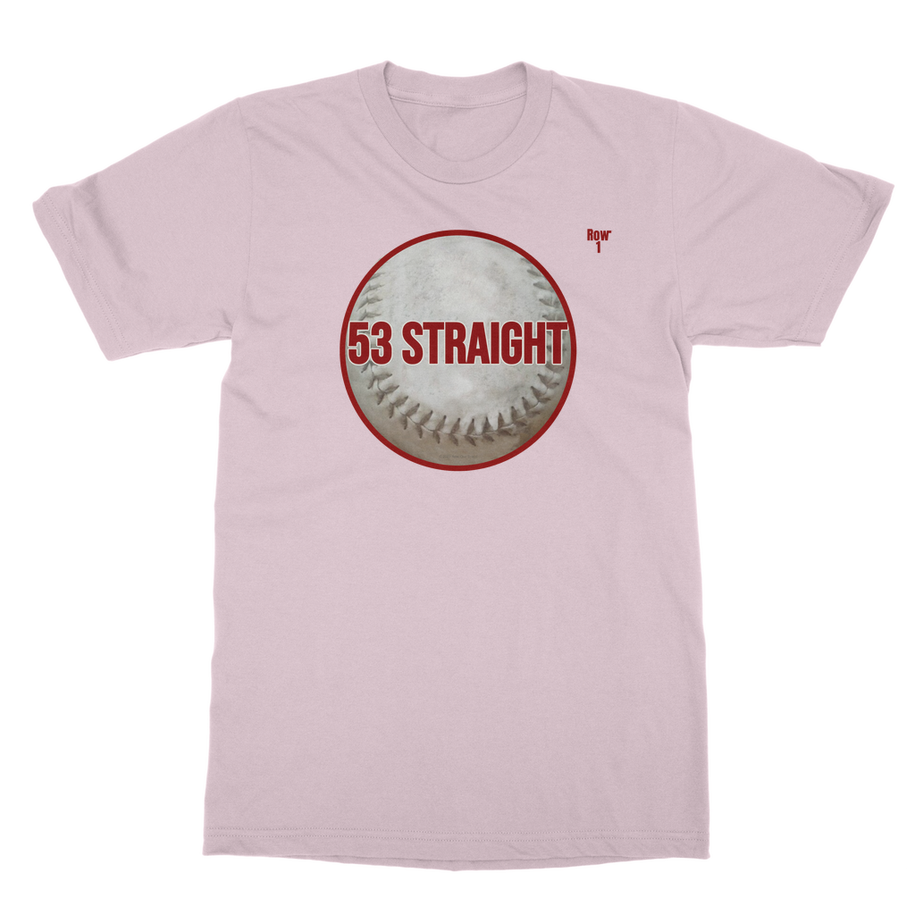 53 Straight Softball T-Shirt