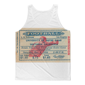 1934 USC vs. Notre Dame Football Ticket Classic Sublimation Adult Tank Top