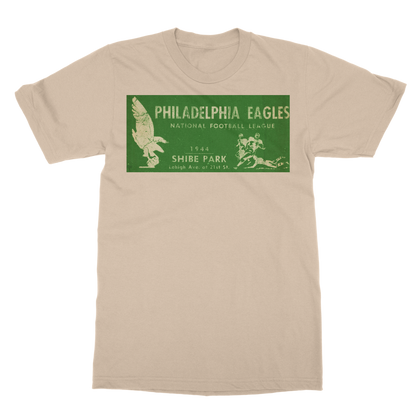 1944 Philadelphia Eagles Ticket Art Classic Adult T-Shirt