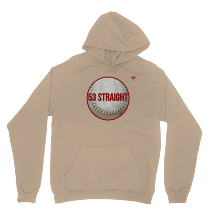 53 Straight Classic Adult Hoodie
