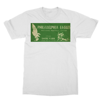 1944 Philadelphia Eagles Ticket Art Classic Adult T-Shirt