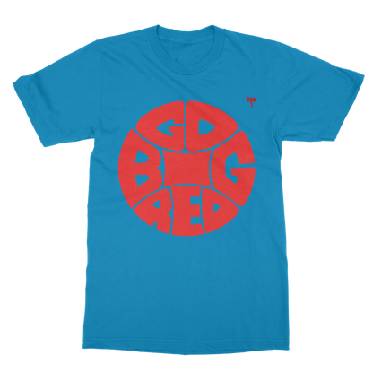 Retro Big Red Basketball Classic Adult T-Shirt