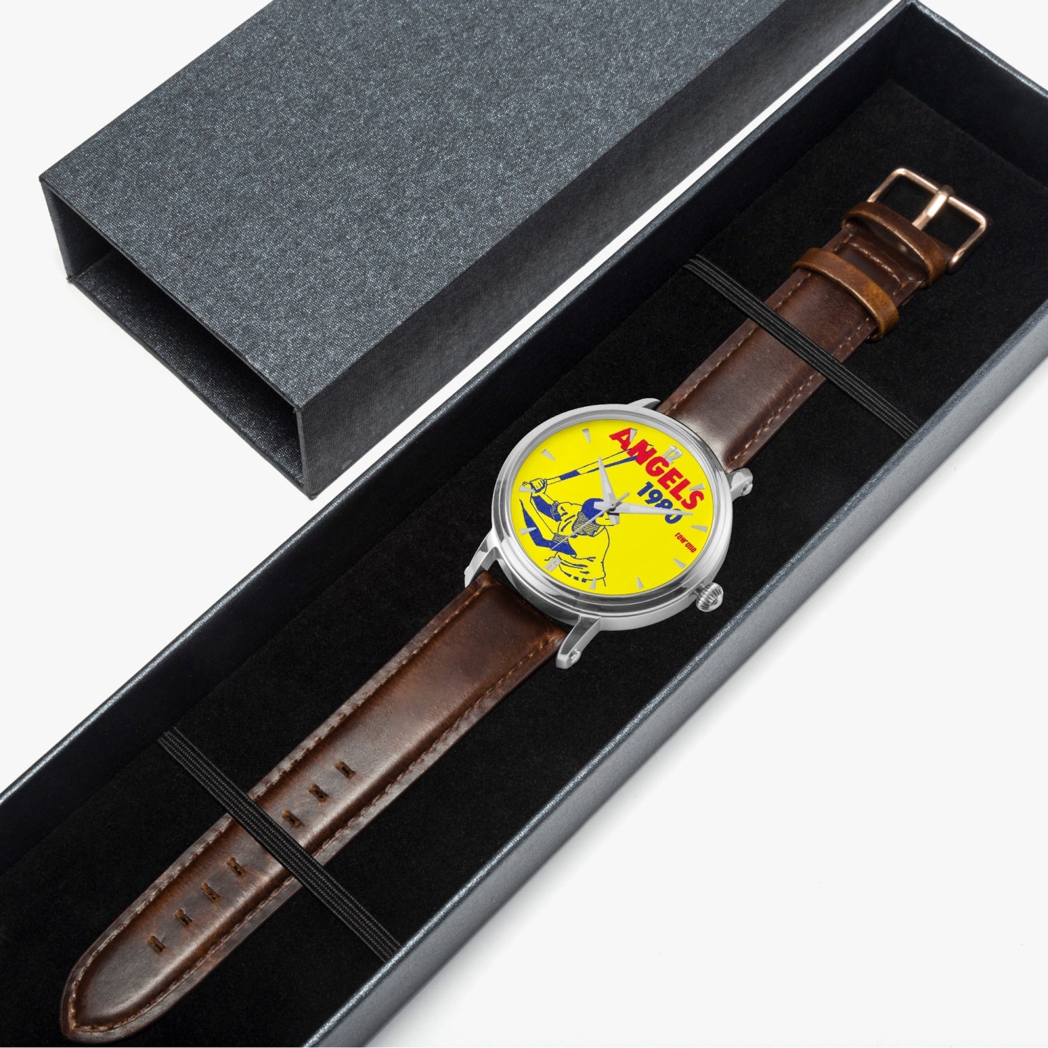 1980 California Angels Baseball Art Watch