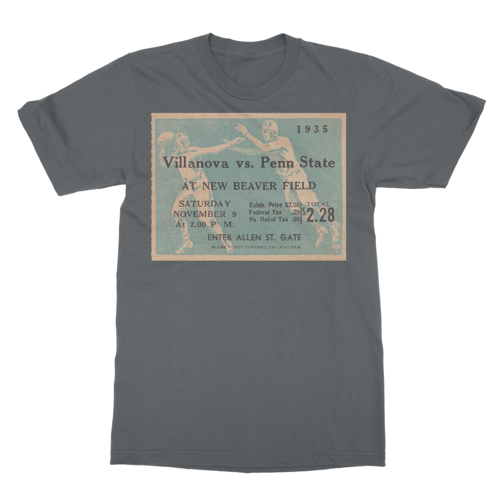 1935 Penn State Football Ticket Classic Adult T-Shirt