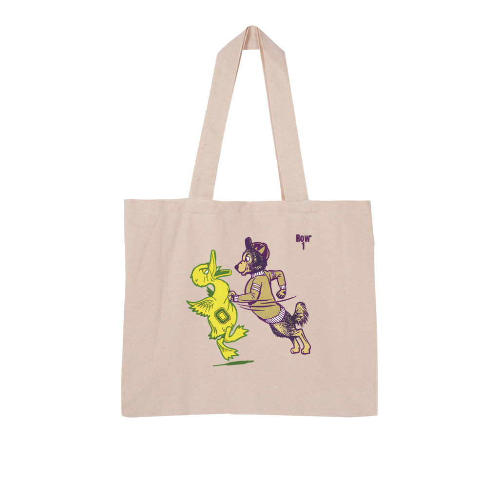 Husky Punch Large Organic Tote Bag